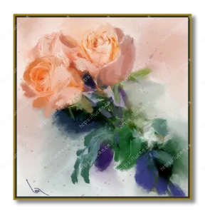 Les roses couleur saumon découle de l’attrait et de la beauté intemporels de la rose elle-même